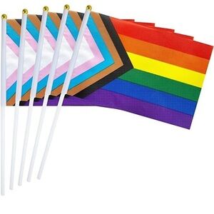 NEW 20 Pack - Pride Rainbow Flags 🏳️‍🌈  LGBTQ
